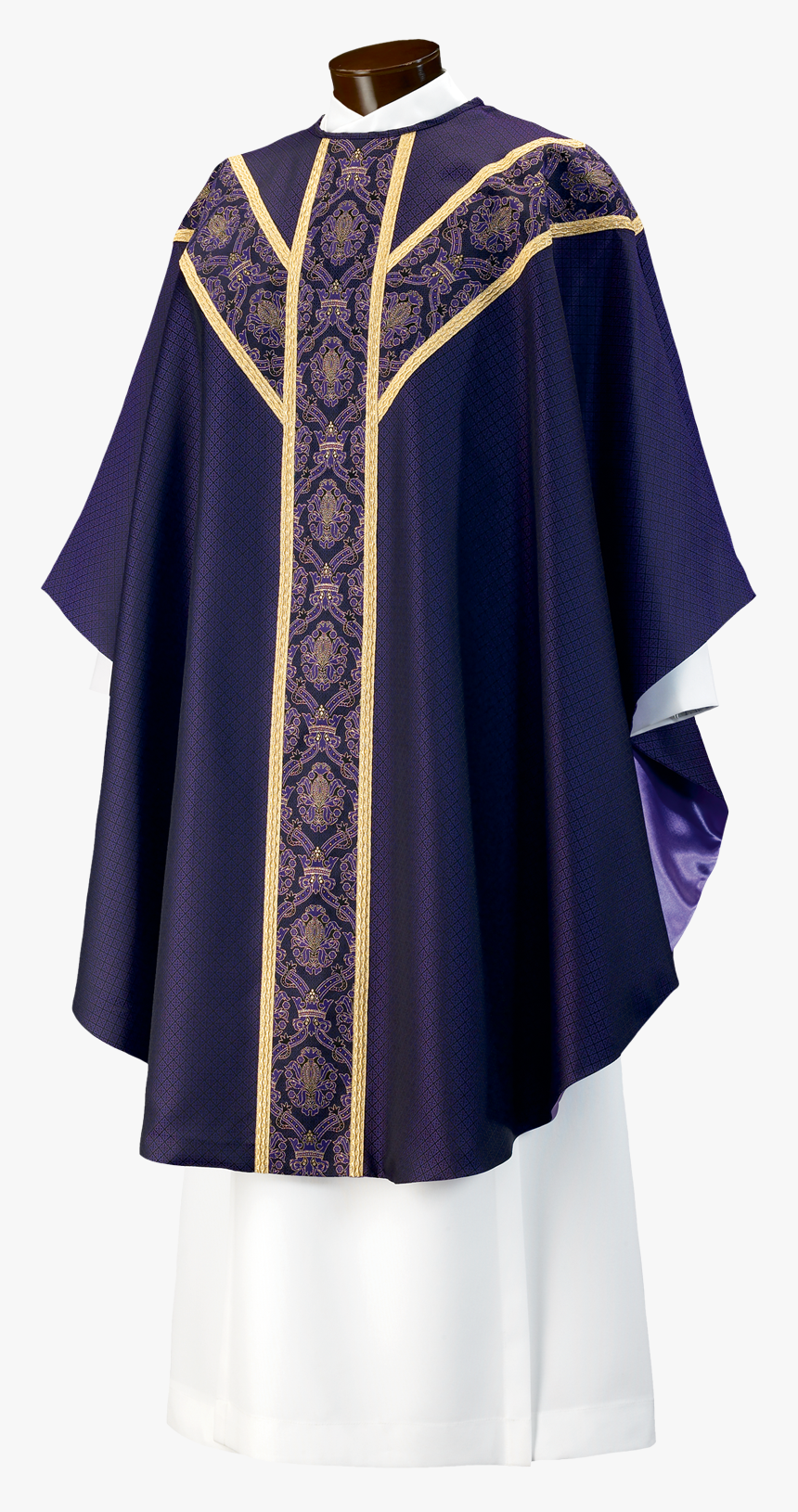 Sol482 Solomon Chasuble- Purple - Cape, HD Png Download, Free Download