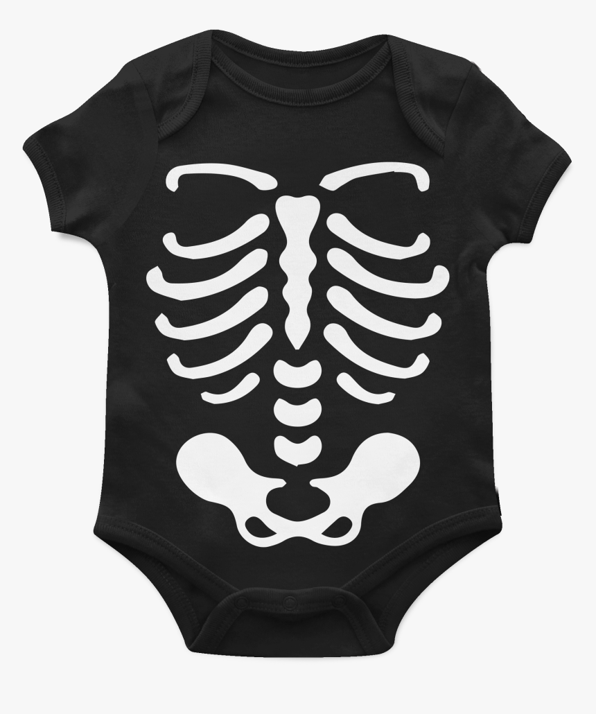 Transparent Funny Skeleton Png - Baby Halloween Onesie Svg, Png Download, Free Download