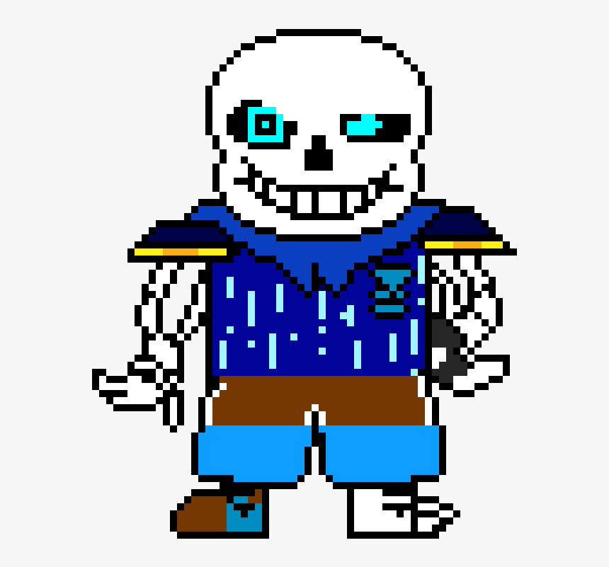 Sans Colored Battle Sprite, HD Png Download, Free Download