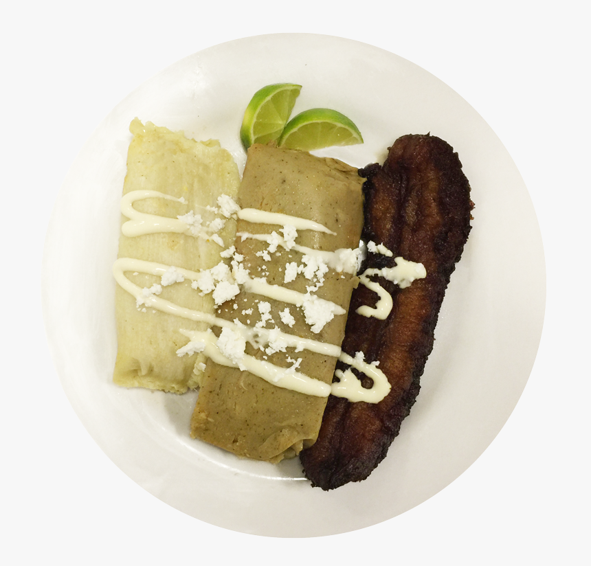 Tamale & Platano Frito - Dish, HD Png Download, Free Download