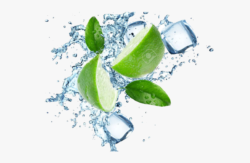 Fruit Water Splash Png Transparent Images - Lemon Water Splash Png, Png Download, Free Download