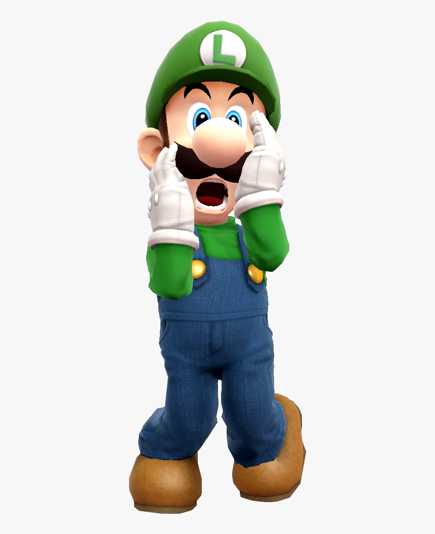 Luigi Png -luigi"s Mansion Png - Luigis Mansion Luigi Scared, Transparent Png, Free Download