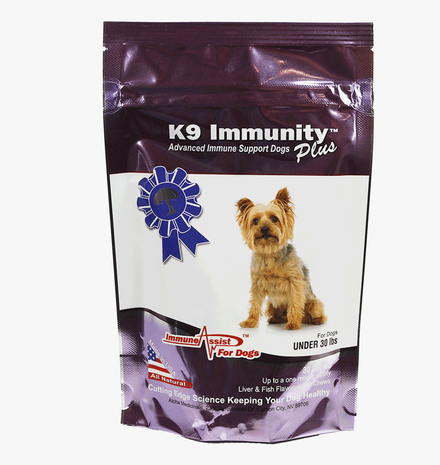 K9 Immunity Plus For Small Dogs - Aloha Medicinals K9 Immunity Potent Immune Support, HD Png Download, Free Download