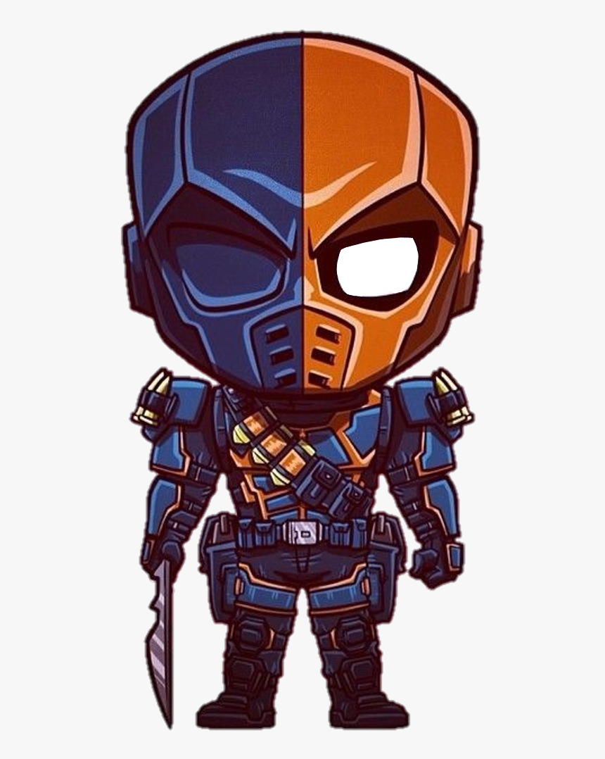 Deadpool Y Deathstroke Chibi , Png Download - Lord Mesa Deathstroke, Transparent Png, Free Download