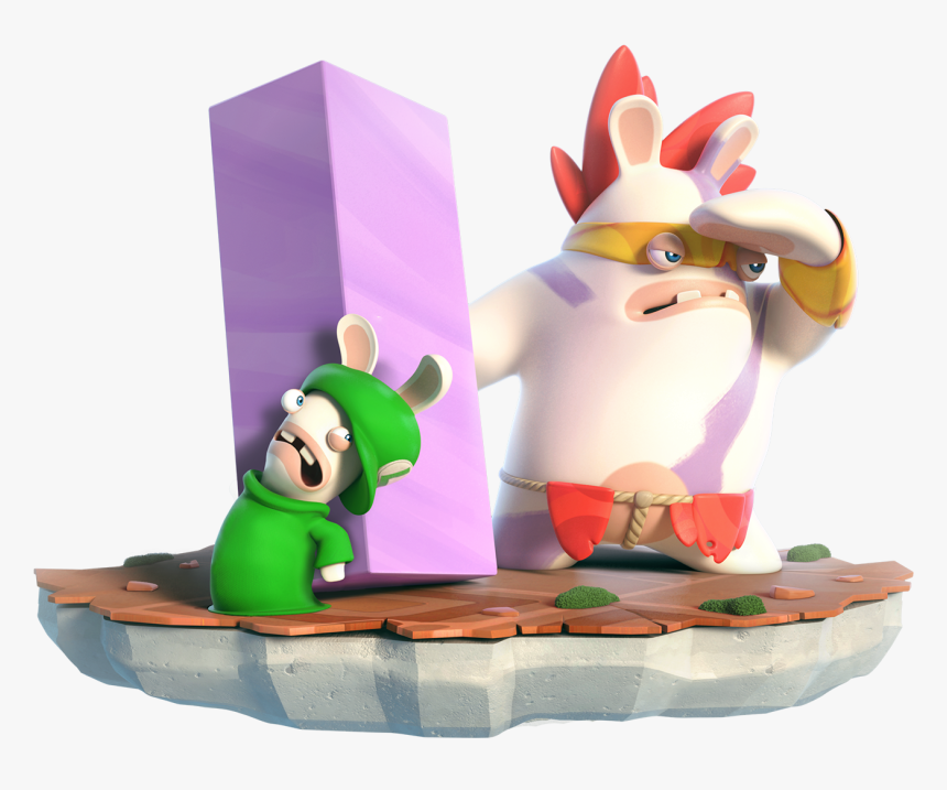 Mario Rabbids Kingdom Battle Luigi, HD Png Download, Free Download