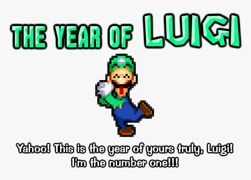 Year Of Luigi, HD Png Download, Free Download