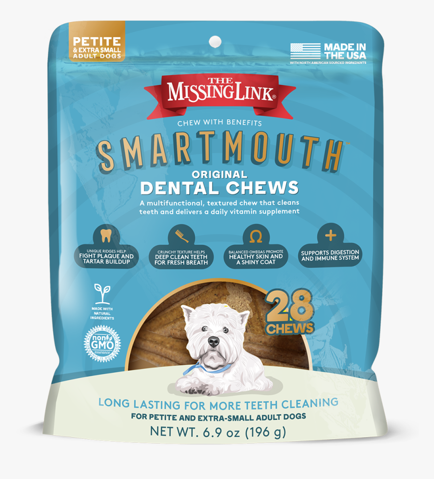 Smartmouth Dental Chew - Missing Link Smartmouth, HD Png Download, Free Download