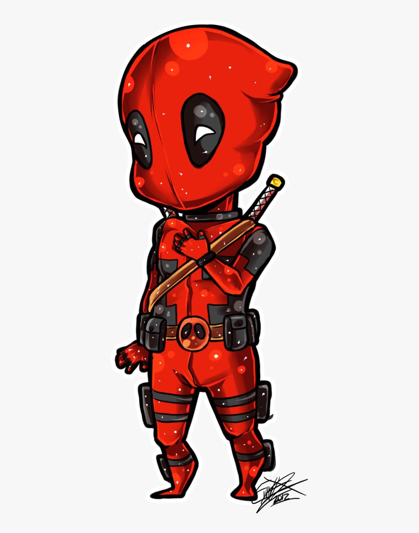 Ballpoint Drawing Deadpool Clip Download, HD Png Download, Free Download