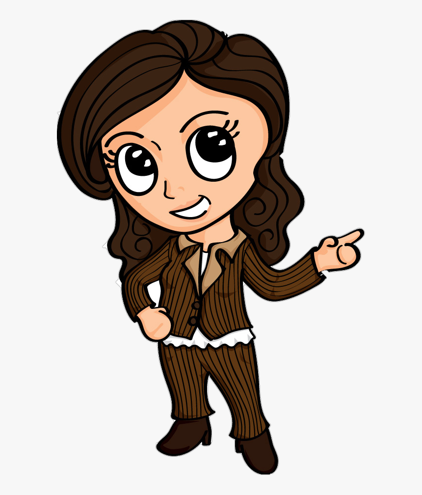 Cartoon Of A Business Woman - Women Cartoon Image In Png, Transparent Png, Free Download