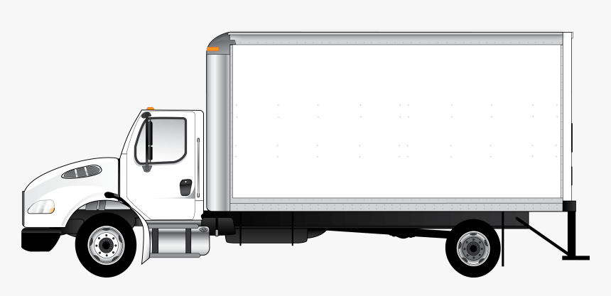 Truck Png Side View - Truck Side View Clipart, Transparent Png, Free Download