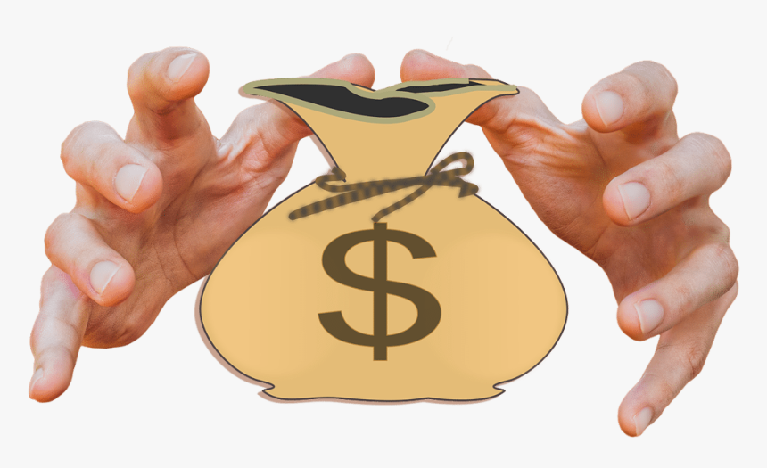 Transparent Hand Money Png - Grabbing Hand Png, Png Download, Free Download