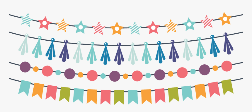 Transparent Happy Birthday Vector Png - Happy Birthday Ribbons Png, Png Download, Free Download