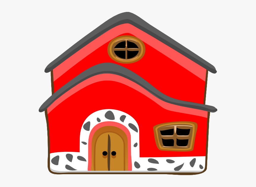 Cartoon Green House Png, Transparent Png, Free Download
