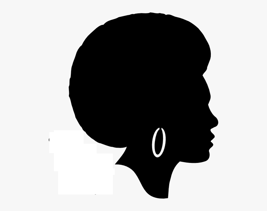 Download Afro Girl Svg Clip Arts - African Woman Face Silhouette ...