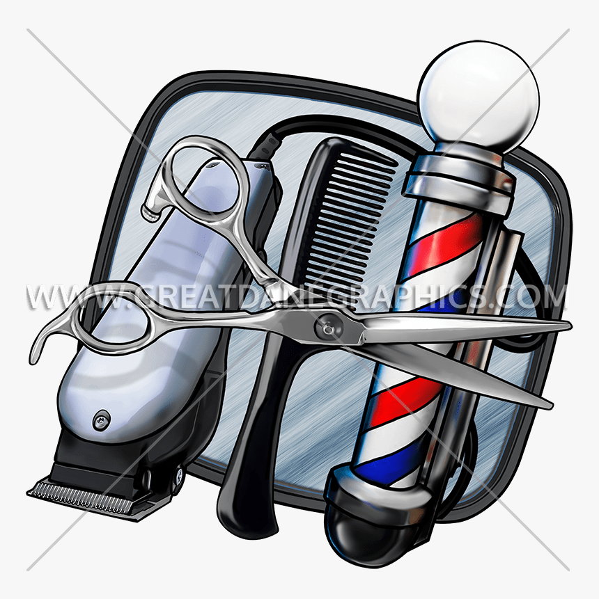 Barbershop Clipart , Png Download - Cartoon Barber Tools, Transparent Png -  kindpng