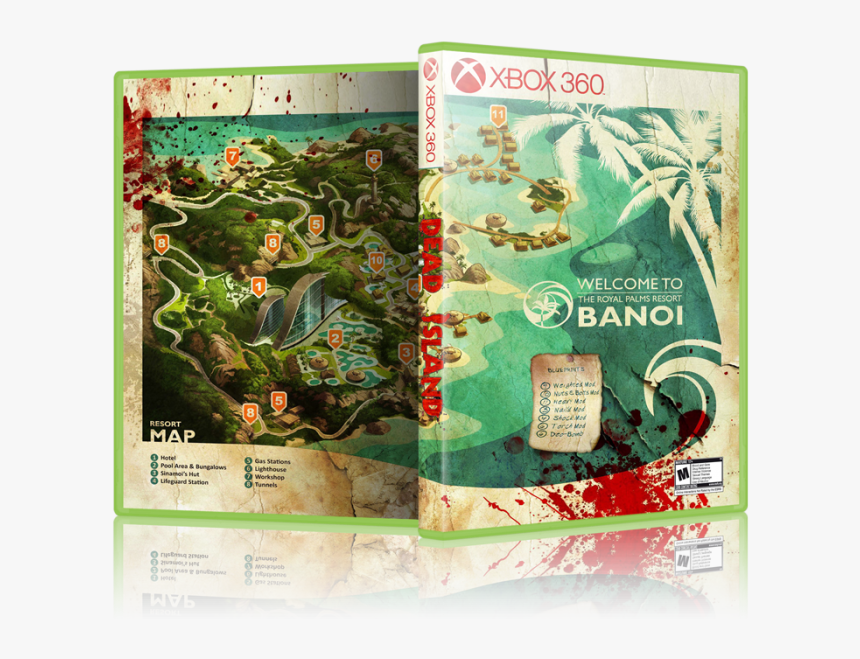 Dead Island Box Art Cover - Dead Island Riptide Mapa, HD Png Download, Free Download