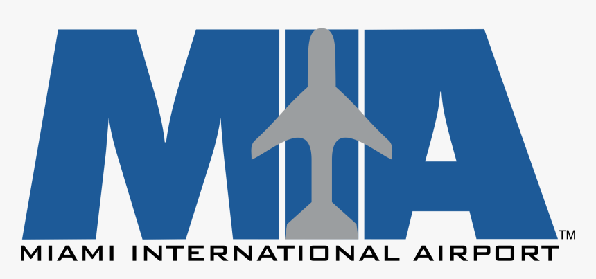 Mia Logo Png Transparent - Miami Airport Logo Png, Png Download, Free Download