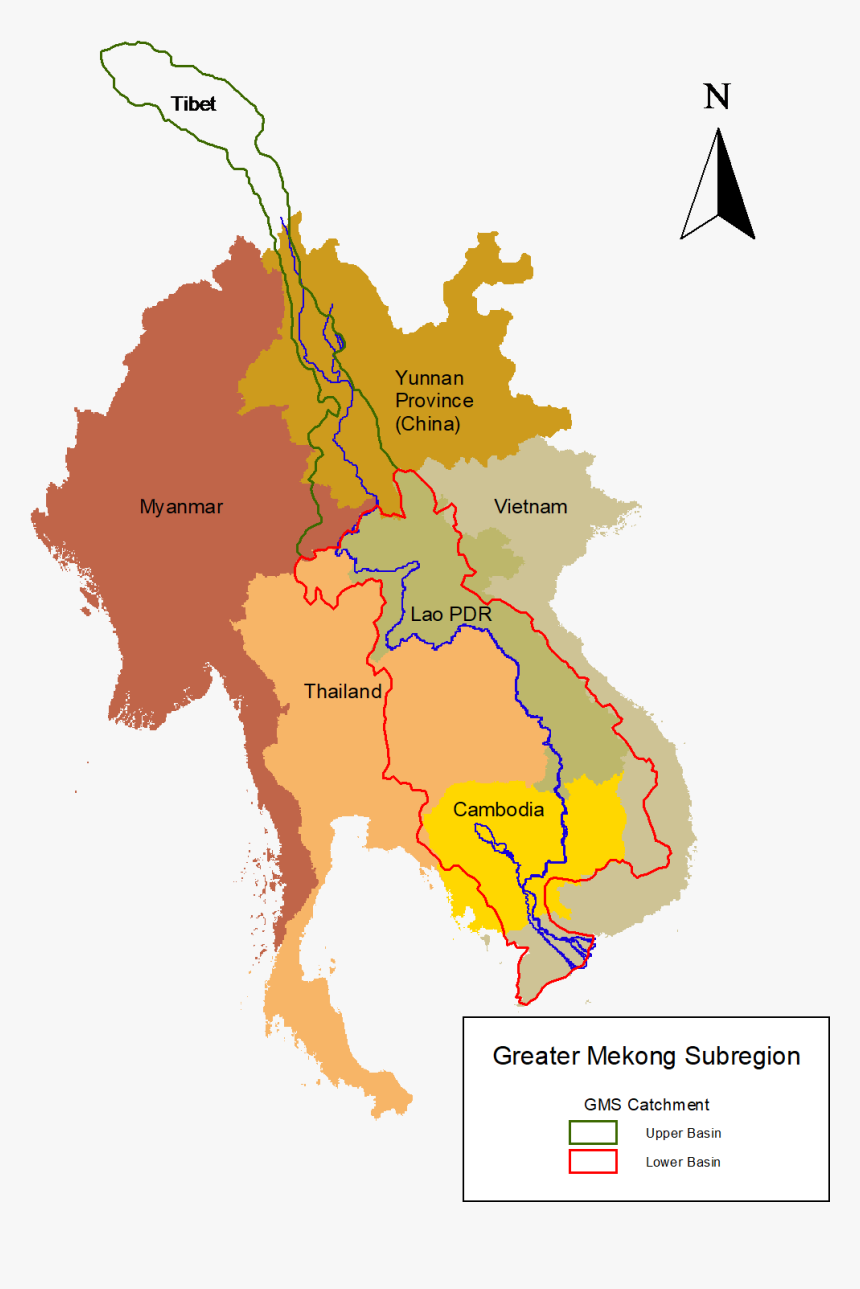 Mekong - Mekong Region, HD Png Download, Free Download