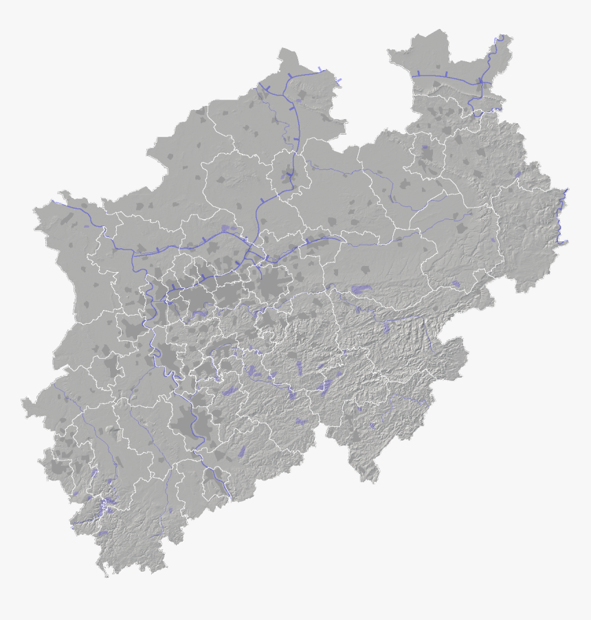 North Rhine W Template Topo2 - Largest Png, Transparent Png, Free Download