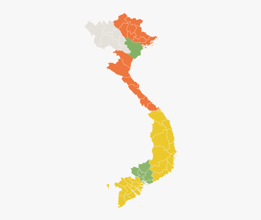 Regions Of Vietnam, HD Png Download, Free Download