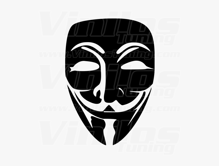 V For Vendetta 03 Anonymous - Blank Logo Png For Picsart, Transparent Png, Free Download