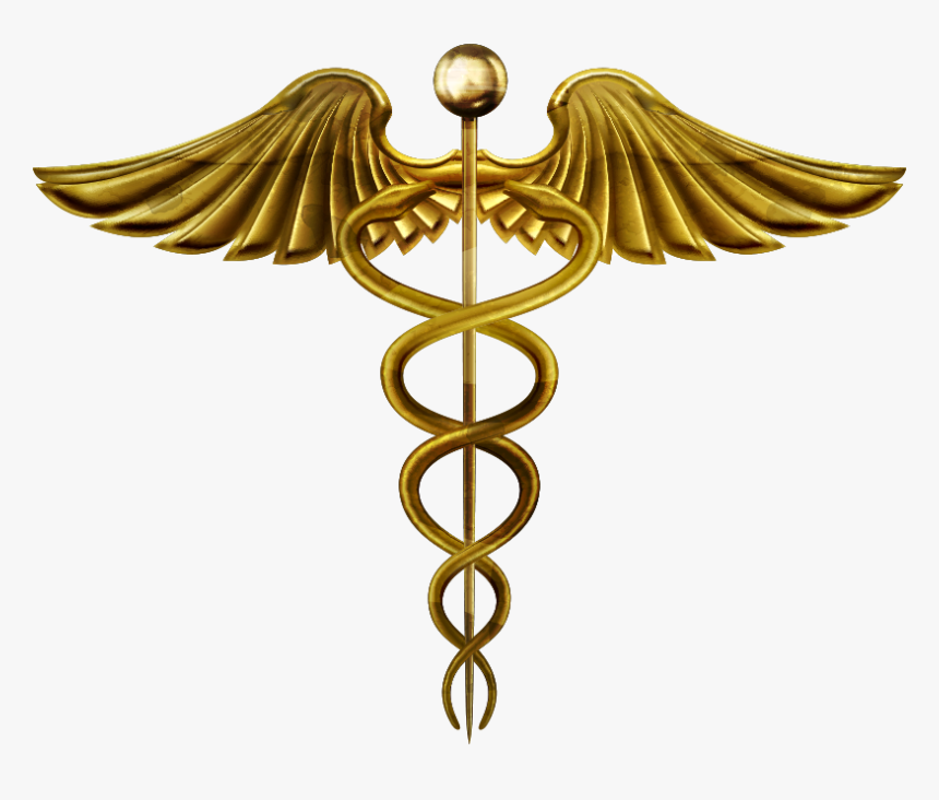 Picture Royalty Free Download Caduceus Transparent - Transparent Background Medical Symbol Png, Png Download, Free Download