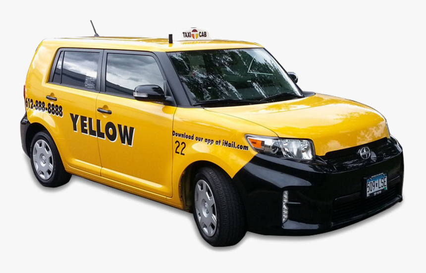 Taxi Free Png Image - Yellow Taxi Cabs, Transparent Png, Free Download