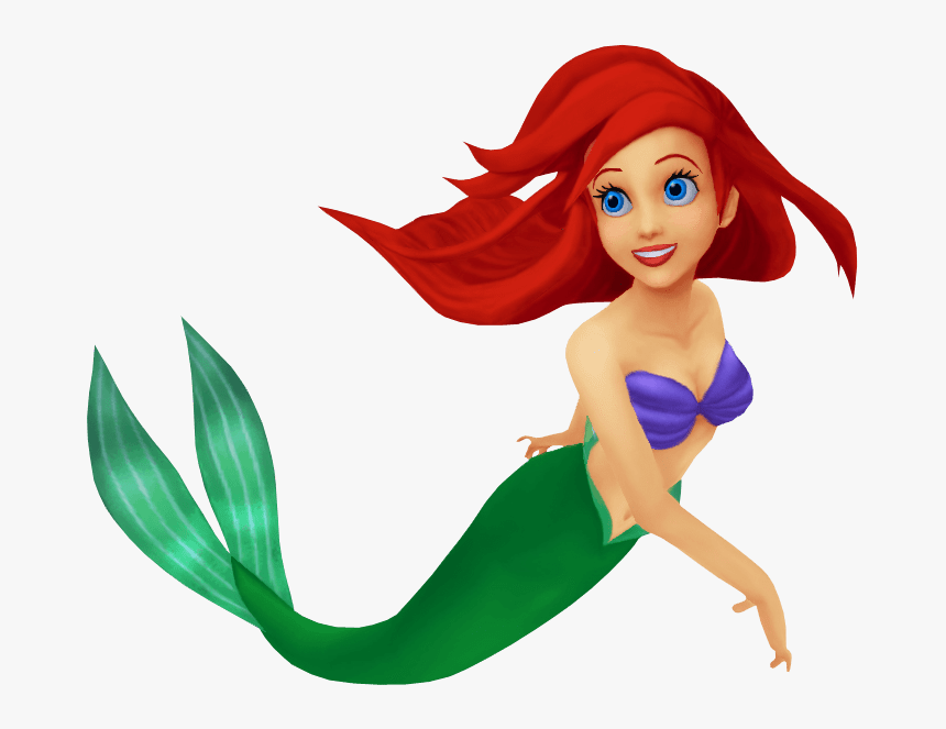 Little Mermaid Kingdom Hearts Ariel, HD Png Download, Free Download