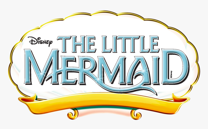 Little Mermaid Merchandise Logo Broadway By Jamnetwork - Disney Little Mermaid Logo, HD Png Download, Free Download