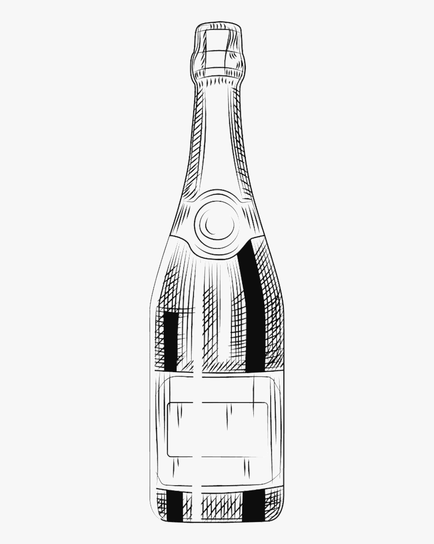 Champagne - Kostenlos Vektor Sektglas, HD Png Download, Free Download