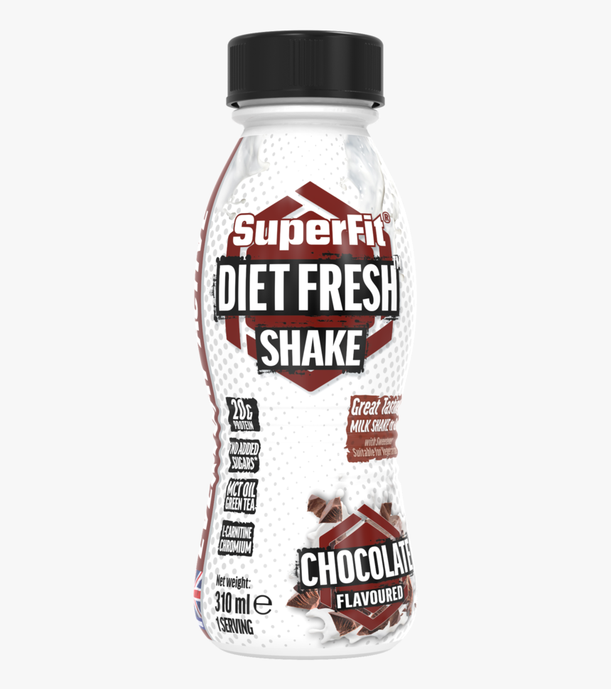 Superfit Rtd Diet Strawberry - Plastic Bottle, HD Png Download, Free Download