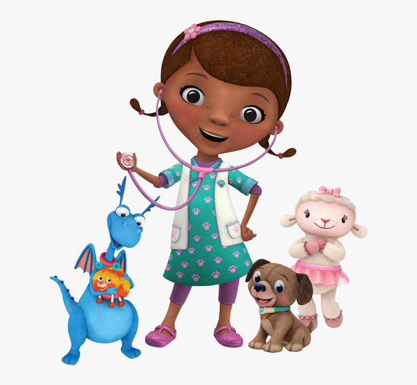 Doc Mcs Cuddle Me Lambie Dvd Clipart , Png Download - Transparent Doc Mcstuffins Png, Png Download, Free Download