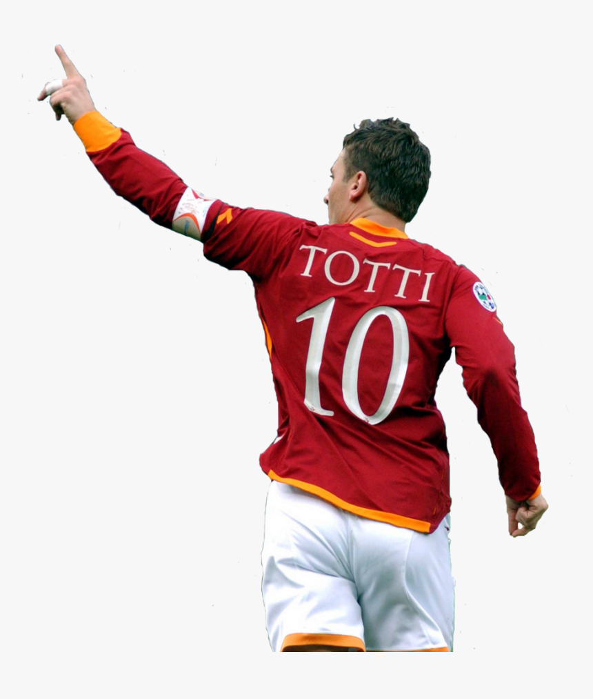 Roma Transparent Image - Francesco Totti Png, Png Download, Free Download