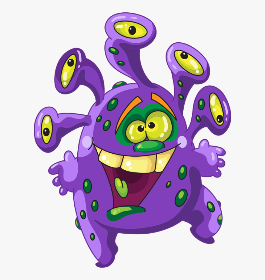 Weird Clipart Monster - Funny Monster Clipart, HD Png Download, Free Download