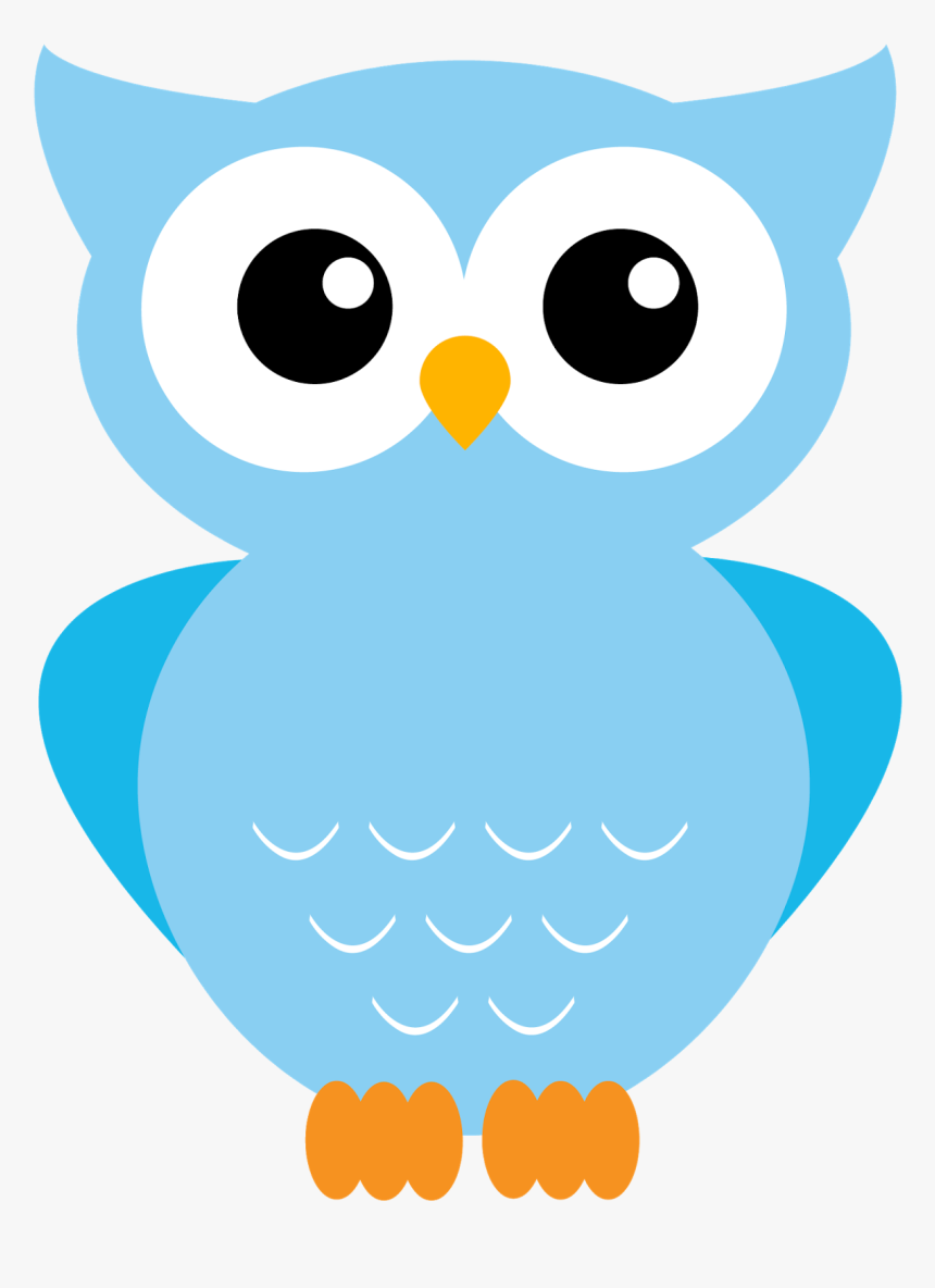 Blue Owl Png - Cute Blue Owl Clipart, Transparent Png, Free Download