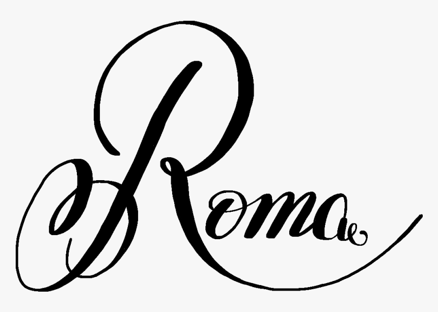 #rome #roma #italy #calligraphy #freetoedit - Rome Name, HD Png Download, Free Download