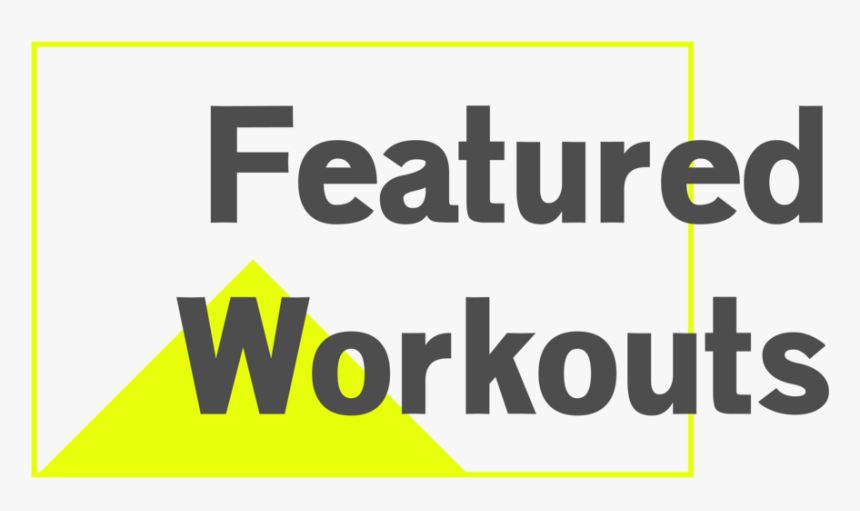 Featured Workouts-01 - Graphic Design, HD Png Download, Free Download