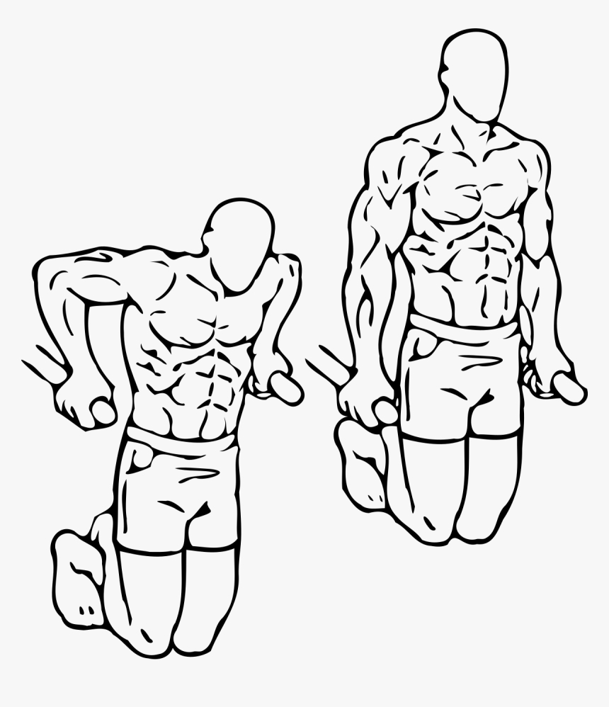 Dips Exercise, HD Png Download, Free Download