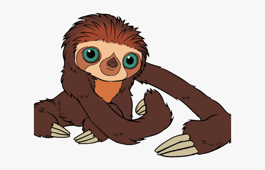 Sloth Clipart Mickey Mouse - Croods Character Png, Transparent Png, Free Download