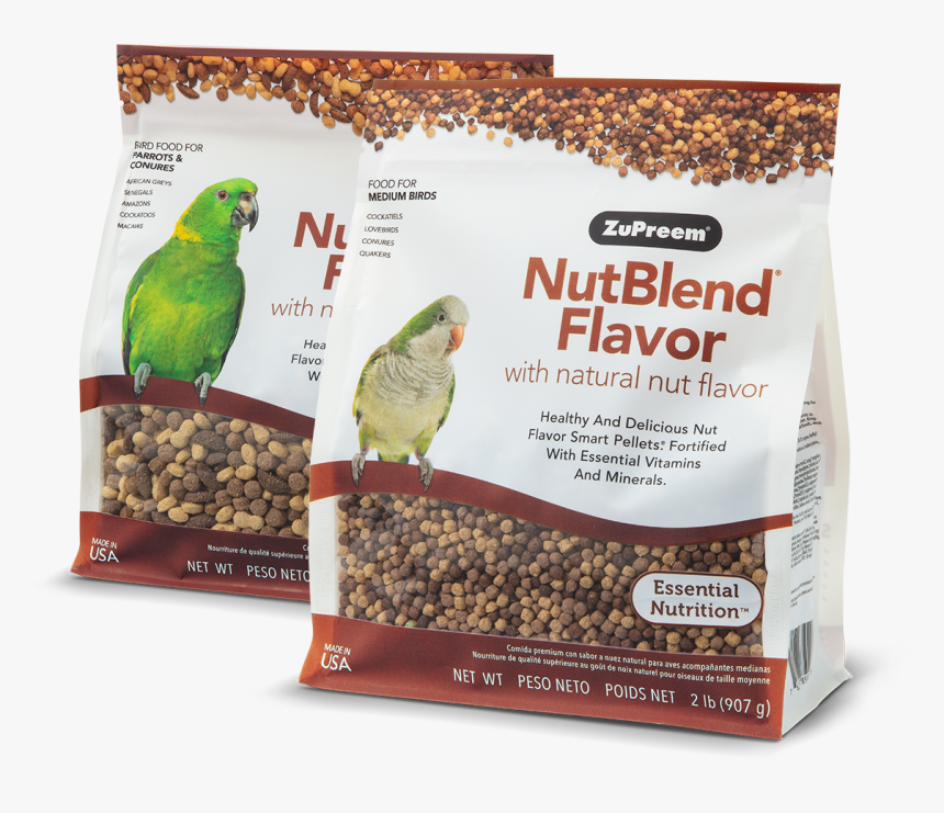 Nutblend Duo Image - Budgie, HD Png Download, Free Download