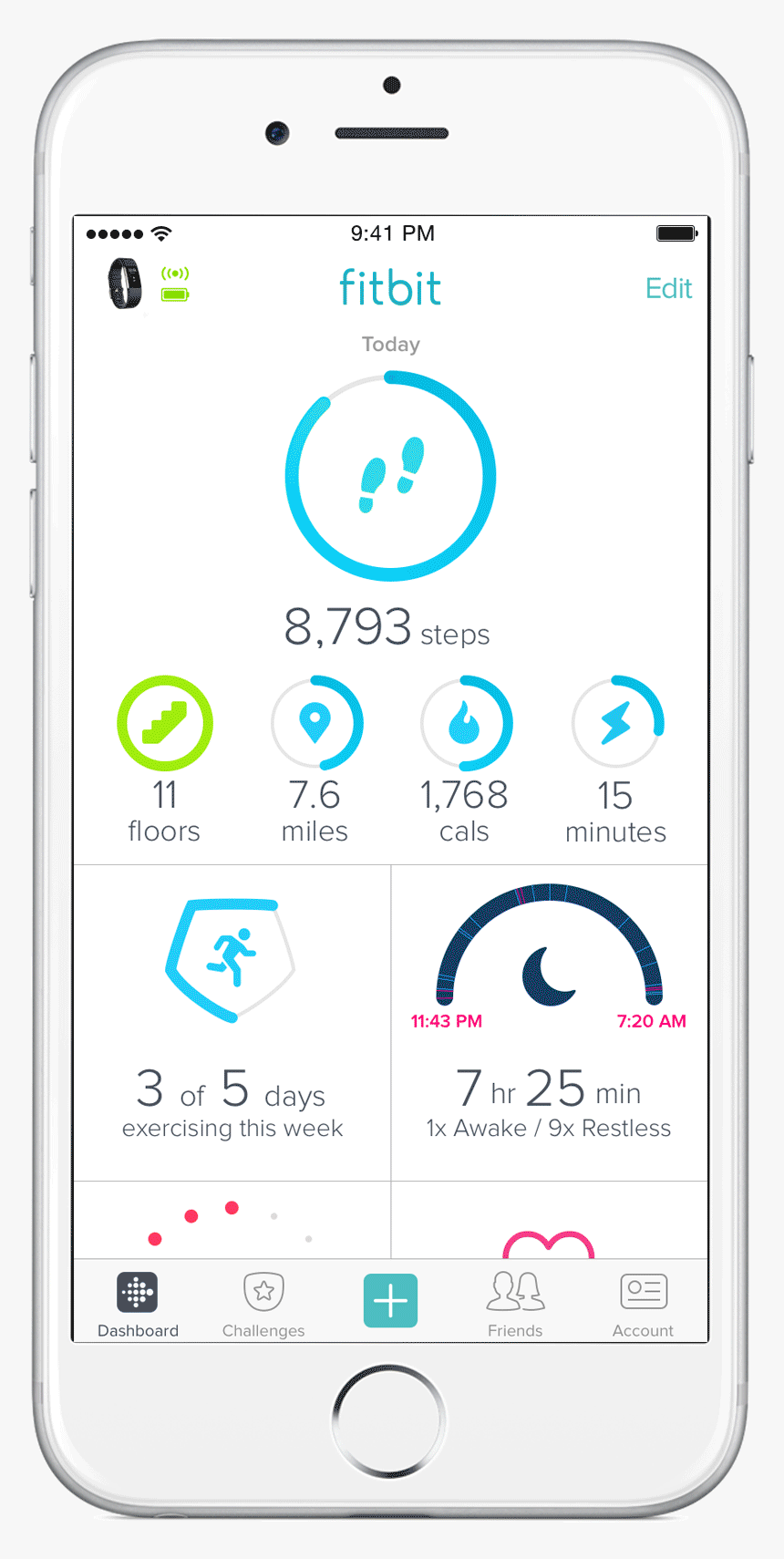 Fitbit Inspire Hr App, HD Png Download, Free Download
