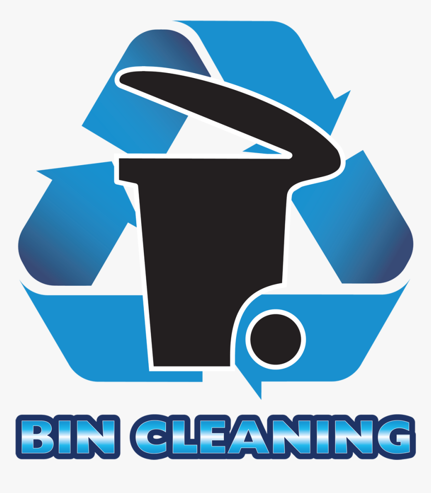 Bincleaninglogo - Black Recycle Sign, HD Png Download, Free Download