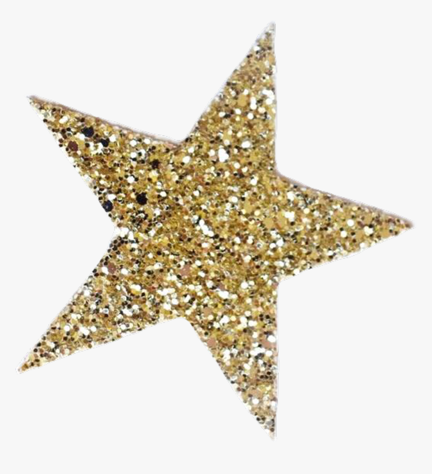 #gold Sparkly Star #freetoedit, HD Png Download, Free Download