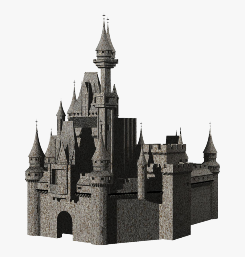 Drawing Of A Castle Png Image - 3d Castle Png, Transparent Png, Free Download