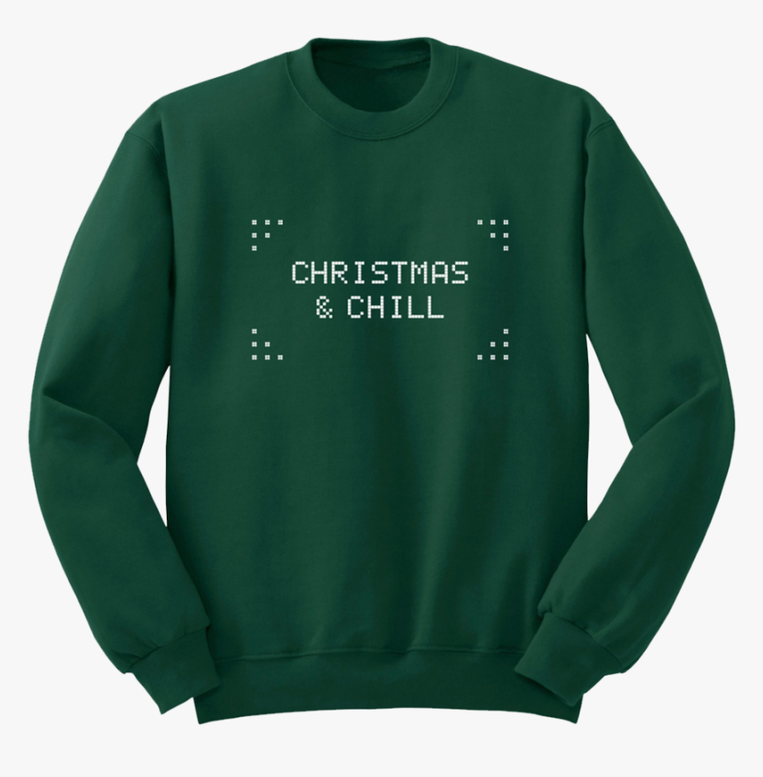 Christmas & Chill Sweatshirt - Ariana Grande Christmas And Chill Merch, HD Png Download, Free Download