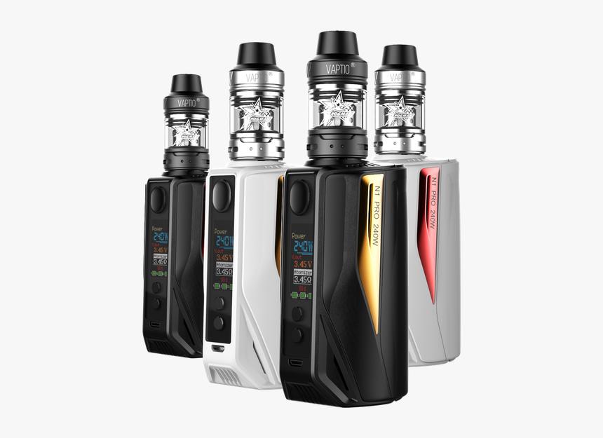 Electronic Cigarette Png - Vaptio T1 Pro, Transparent Png, Free Download