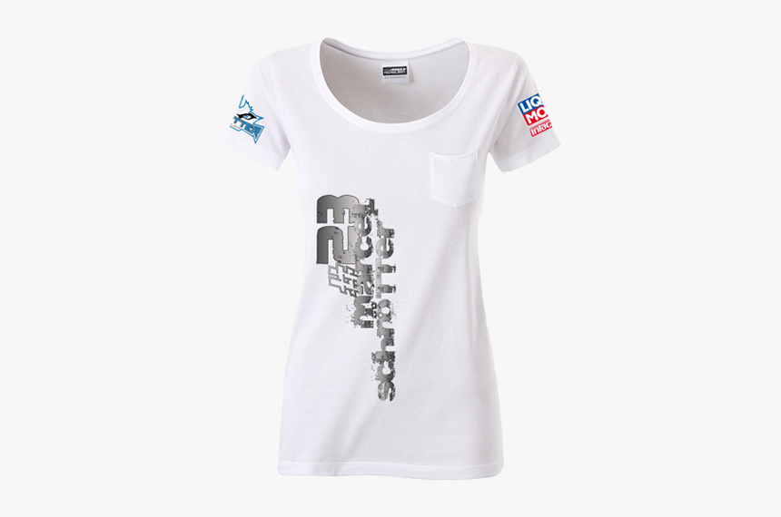 Women"s White T-shirt - Active Shirt, HD Png Download, Free Download