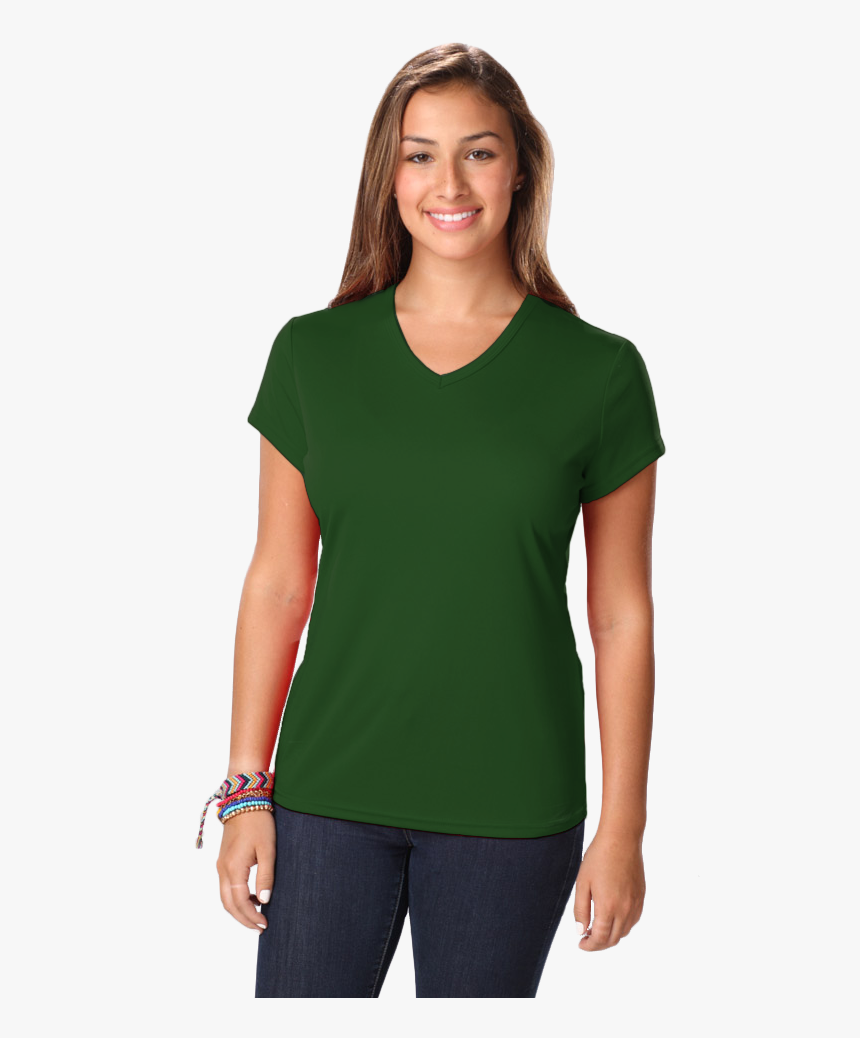 Ladies Solid Wicking T - Dress, HD Png Download, Free Download