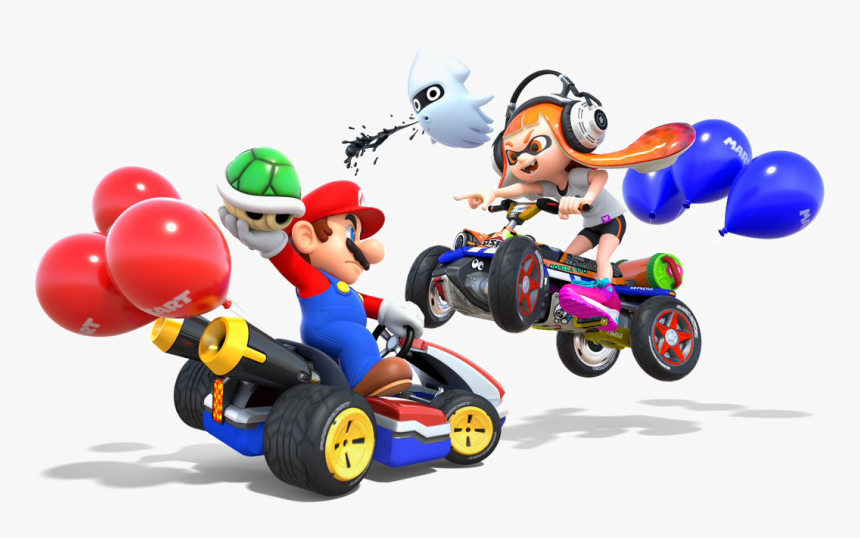 Mario Cart Png Picture - Super Mario Kart 8 Deluxe Png, Transparent Png, Free Download