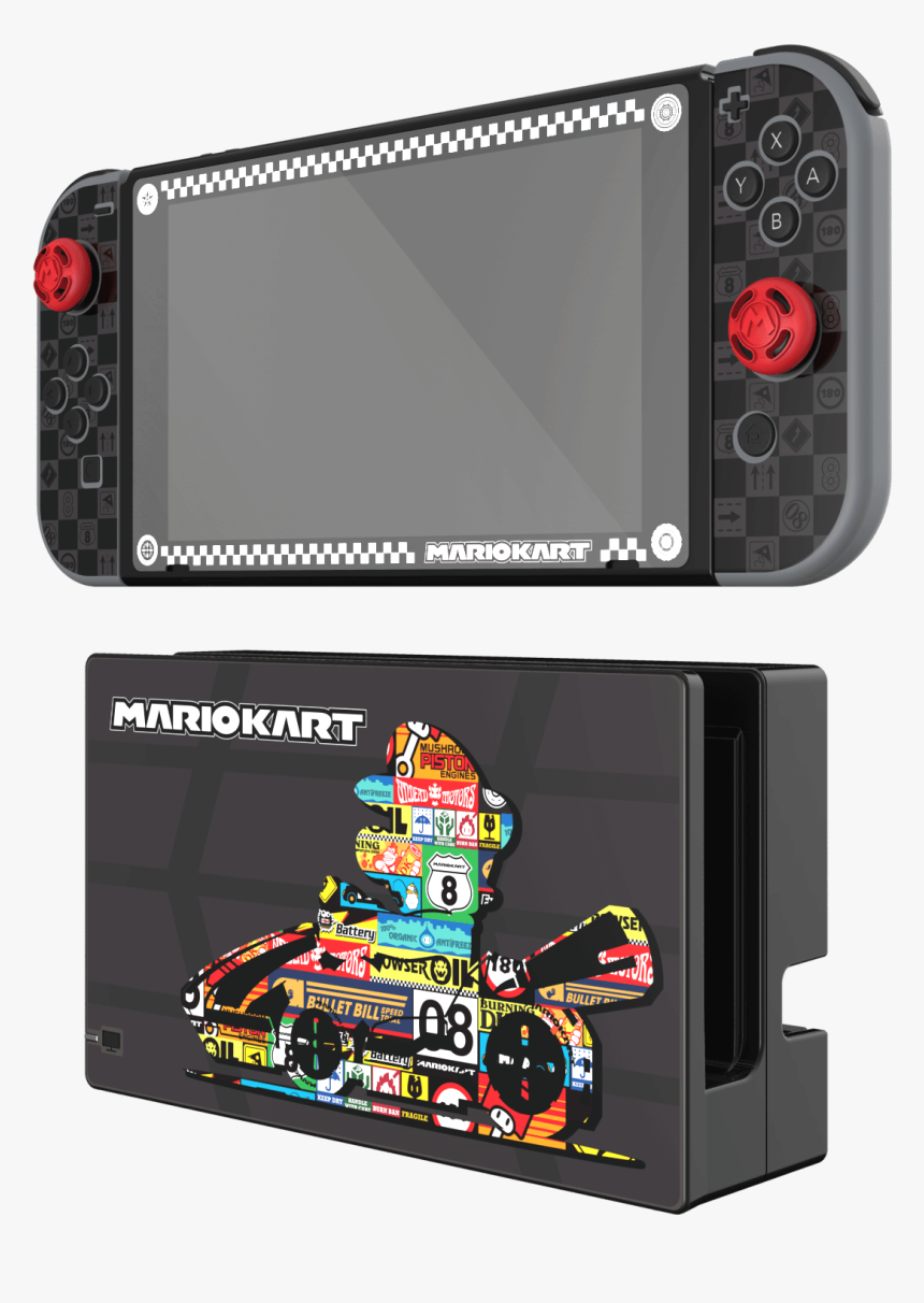 Nintendo Switch Mario Kart Skin, HD Png Download, Free Download